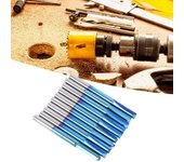 Zdzcys12dl 10 piezas de fresa de extremo de carburo cementado de 2 flautas con mango de 3,175 mm