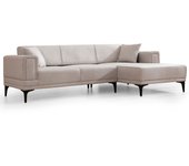 Sofá-cama esquinero horizon derecha crudo