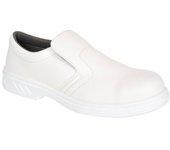 Zapato de trabajo de microfibra slip on o2 fw58