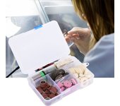 Kit de herramientas rotativas de perforación y pulido de 125 piezas para accesorios de amoladora eléctrica de minitaladro