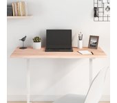 Tablero 100x40x2 cm madera maciza de roble sin tratar
