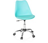 Silla de oficina / silla giratoria fancy pro turquesa hjh office