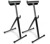 2x roller servers roller stand roller stand plegable workbench equipment stand