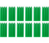 Com-fort house- vela de mesa verde - pack velas de 48 unidades - velas decorativas sin perfume - velas para tu hogar