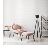Papel pintado autoadhesivo con tintas eco, y libre de pvc, rollo de 129 x 260 cm sam blossom