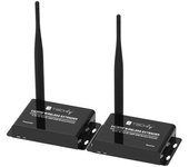 Techly idata hdmi-wl55 extensor av transmisor av y amplificador receptor negro