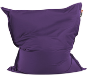Beliani puf cojín 300 l fuzzy 140 cm 180 cm violeta