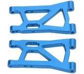 Kit de brazo oscilante delantero rc brazo oscilante de repuesto de aluminio para remo 1/16 smax 1621 1625 1631 1635 1651 1655 a2505 (azul)