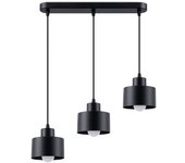 Sollux savar plafón colgante bar negro