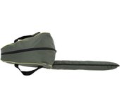 Bolsa de almacenamiento para motosierra, funda protectora de tela oxford para usuarios de cortacésped (verde)