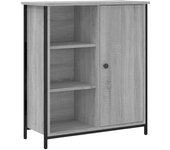 Aparador | aparador de comedor | armario de cocina de madera de ingeniería gris sonoma 70x30x80 cm cfw86833