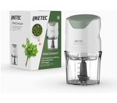 Imetec tritacompact picadora eléctrica de alimentos 0,4 l verde, blanco 350 w