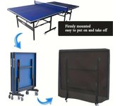 Funda impermeable para mesa de ping pong (65 x 27,5 x 72,8 pulgadas)