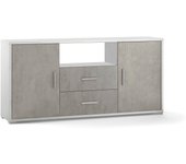 Aparador 2 puertas 2 cajones aparador cocina salón moderno selena
