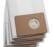 Vhbw 20x bolsa aspiradora reemplaza nilfisk 107413586, 1471058500 para aspiradora - vellón micro, 44,1 cm x 12,8 cm, blanco