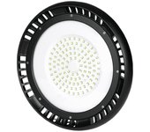 Campana industrial led chip samsung 100w 120lm/w ufo con driver meanwell 120° 6400k ip65 regulable ( 1-10v )