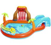 Bestway piscina hinchable parque de juegos volcan 265x265x104 cm +2 años jardin 53069