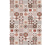 Alfombras azulejos piment - 50x120