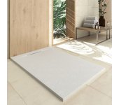 Plato de ducha cuarzo 70x140cm blanco