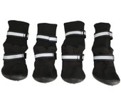 Botines para perros, botas antideslizantes para perros, zapatos de protección para patas ajustables, botas de invierno para perros