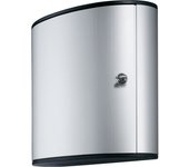 Caseta de llaves de aluminio con 54 ganchos y 6 llaveros de colores