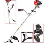 Desbrozadora gasolina kuril k828-w53 profesional 53 cc | motor kawasaki | potente y ergonómica | incluye arnés y accesorios
