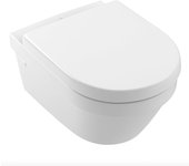 Villeroy & boch inodoro architectura sin bridas + asiento duroplast, fijación oculta (4694r001-classic)