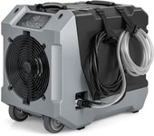 Deshumidificador de aire 85 l/día, 350m³/h, deshumidificador profesional con descongelación automática, temporizador 24h, manguera de drenaje y