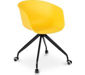 Silla de oficina de diseño con ruedas