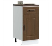 Maison exclusive - mueble bajo de cocina kalmar madera ingeniería de roble marrón