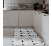 Tapetes de cocina de vinilo antideslizantes piso colonial antiguo 180x60 cm