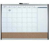 Nobo pizarra magnética combi organizador mensual 58,5x43cm