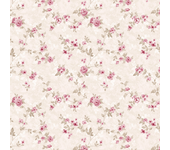 Papel pintado floral rosada delicada