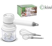 Picadora batidora recargable 320ml usb | kiwi