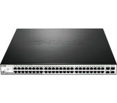 Conmutador ethernet d-link dgs-1210-52mp 52 puertos/ rj-45 10/100/1000 poe/ sfp
