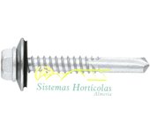 Tornillo autotal. 5,5 x 63 zincado+arandela mixta p-25 pack 250uds