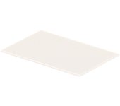 Duravit durasquare glass insert 47x38cm, para consolas metálicas 003115/ 003116, 0099698300, color: blanco