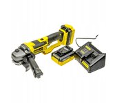 Stanley fmc761m2-qw - amoladora angular 18v 115mm. 4.0ah. 8500 rpm. empunadura 3 posiciones. maletin