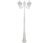 Farola new york h 200 cm 2 luces blancas