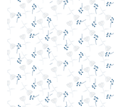 Papel pintado floral blanco