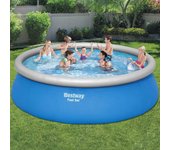 Piscina hinchable redonda fast set 457x122 cm