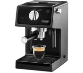 Cafetera espresso negra de 15 bares - ecp3121 - delonghi -