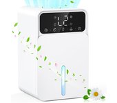 Deshumidificador de aire eléctrico 1500ml, modo de suspensión, deshumidificador con apagado automático, portátil, ultra silencioso