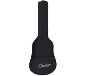 Funda para guitarra clásica 4/4 tela negro 100x37 cm v5711 100 x 37 cm (4/4) / negro