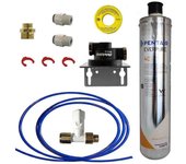 Kit de instalación everpure con cabezal ql1 y filtro everpure 4c completo con racores john guest.
