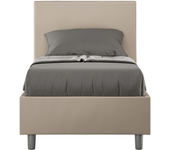 Cama adele 80x200 sin base gris tórtola