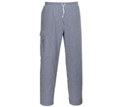 Pantalón de chef chester abertura por cremallera oculta unisex c078