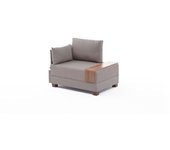 Sillón fly izquierdo crema