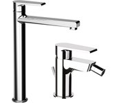 Mezclador de fregadero serie melissa modelo fme181br bronce paffoni