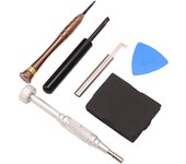 Kit de reparación de relojes de aleación de aluminio, kit de herramientas de reemplazo de batería de reloj universal profesional par